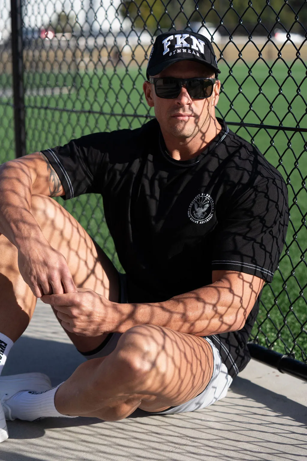 OG | Men's Oversized Pump Cover Gym T-Shirt | Black