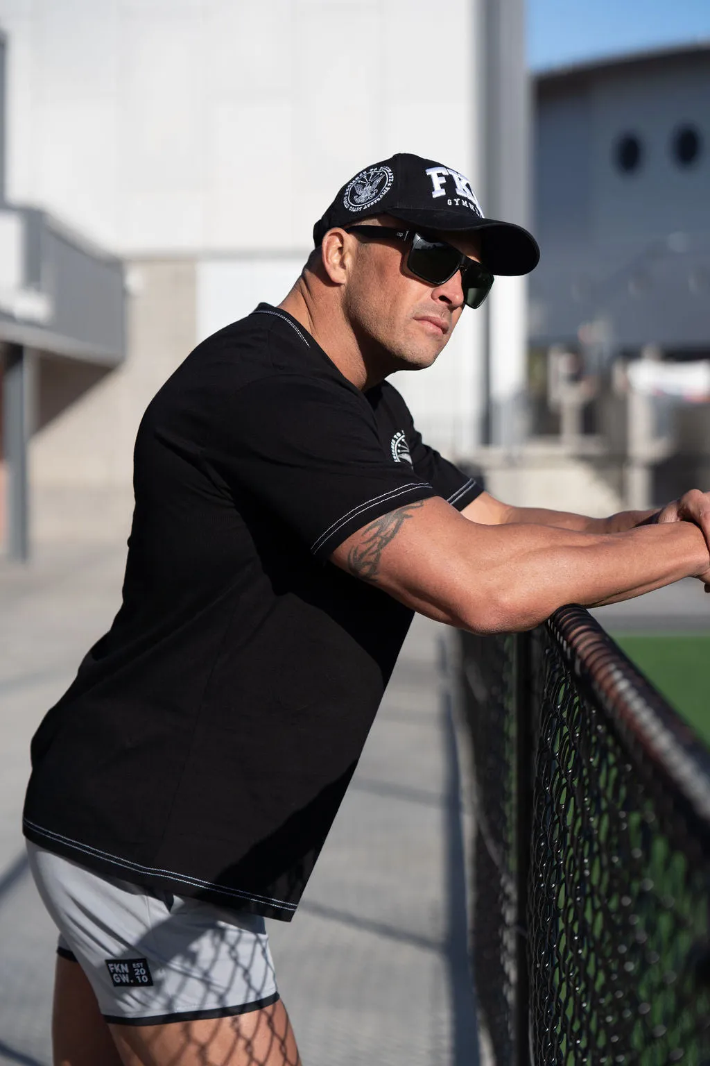 OG | Men's Oversized Pump Cover Gym T-Shirt | Black