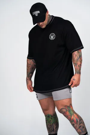 OG | Men's Oversized Pump Cover Gym T-Shirt | Black
