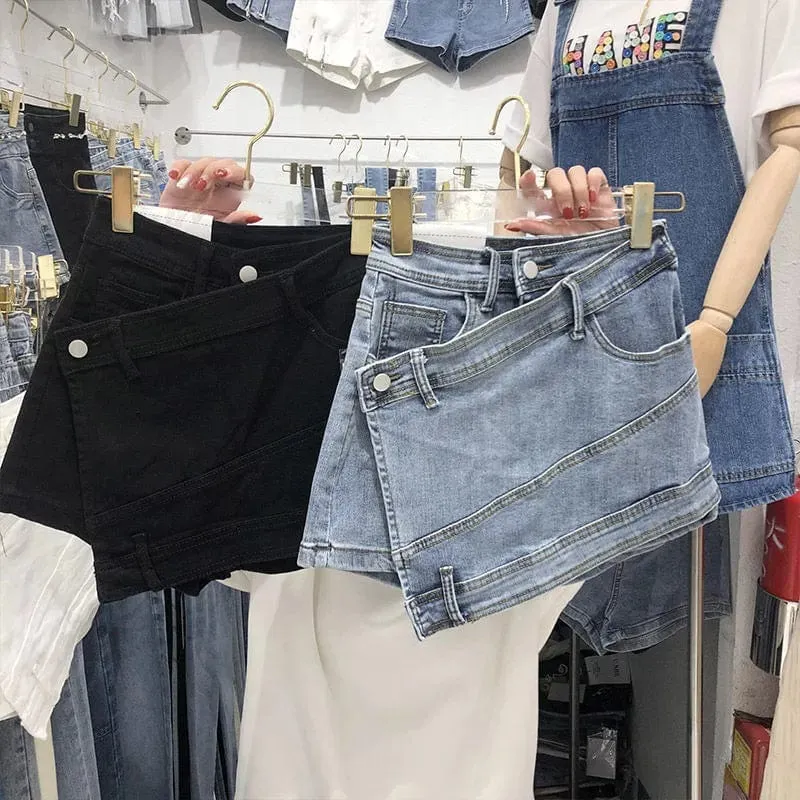 Olivia Y2K Denim Short Skirt
