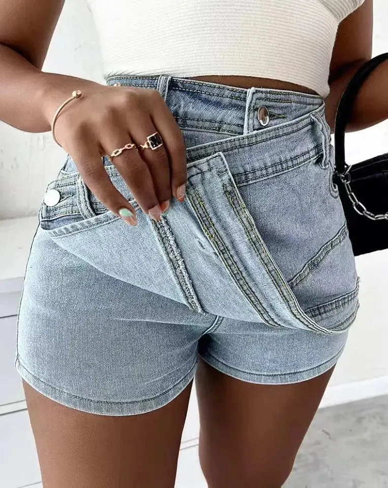 Olivia Y2K Denim Short Skirt
