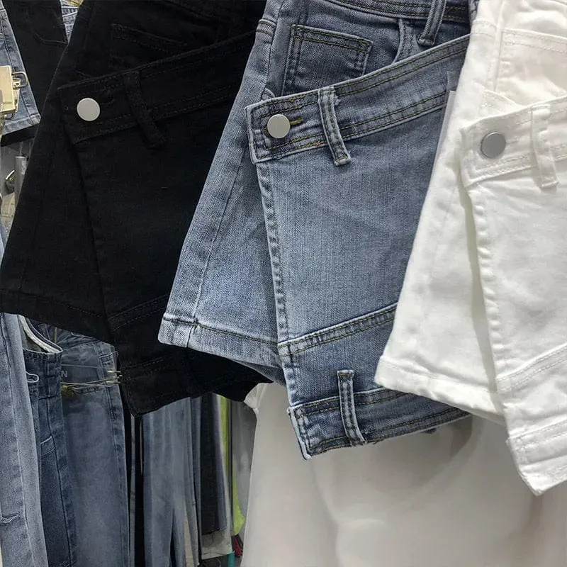 Olivia Y2K Denim Short Skirt
