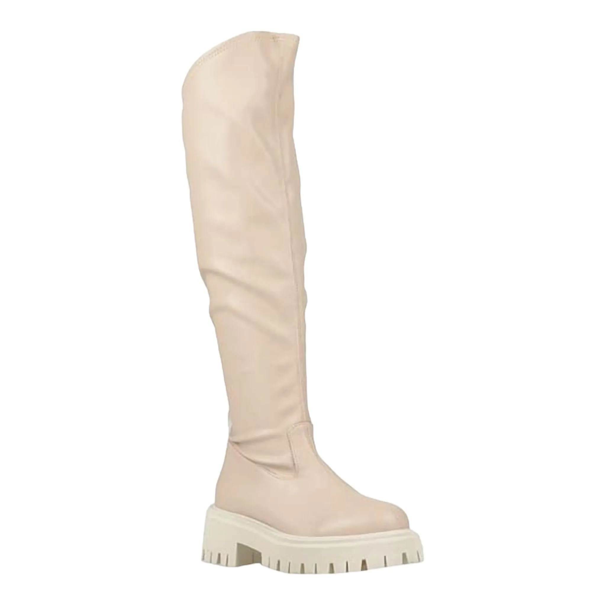 Over Knee Chunky Platform Boots