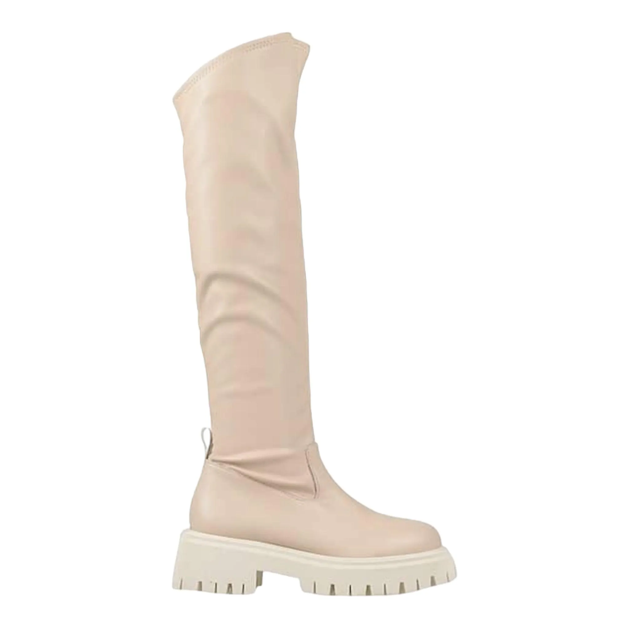 Over Knee Chunky Platform Boots