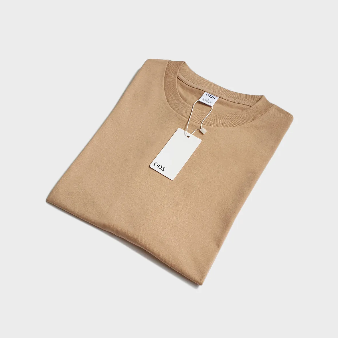 Oversized Basic T-shirt Beige