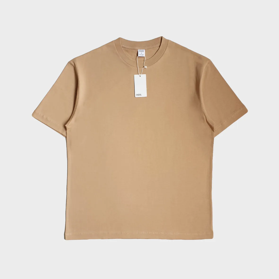 Oversized Basic T-shirt Beige