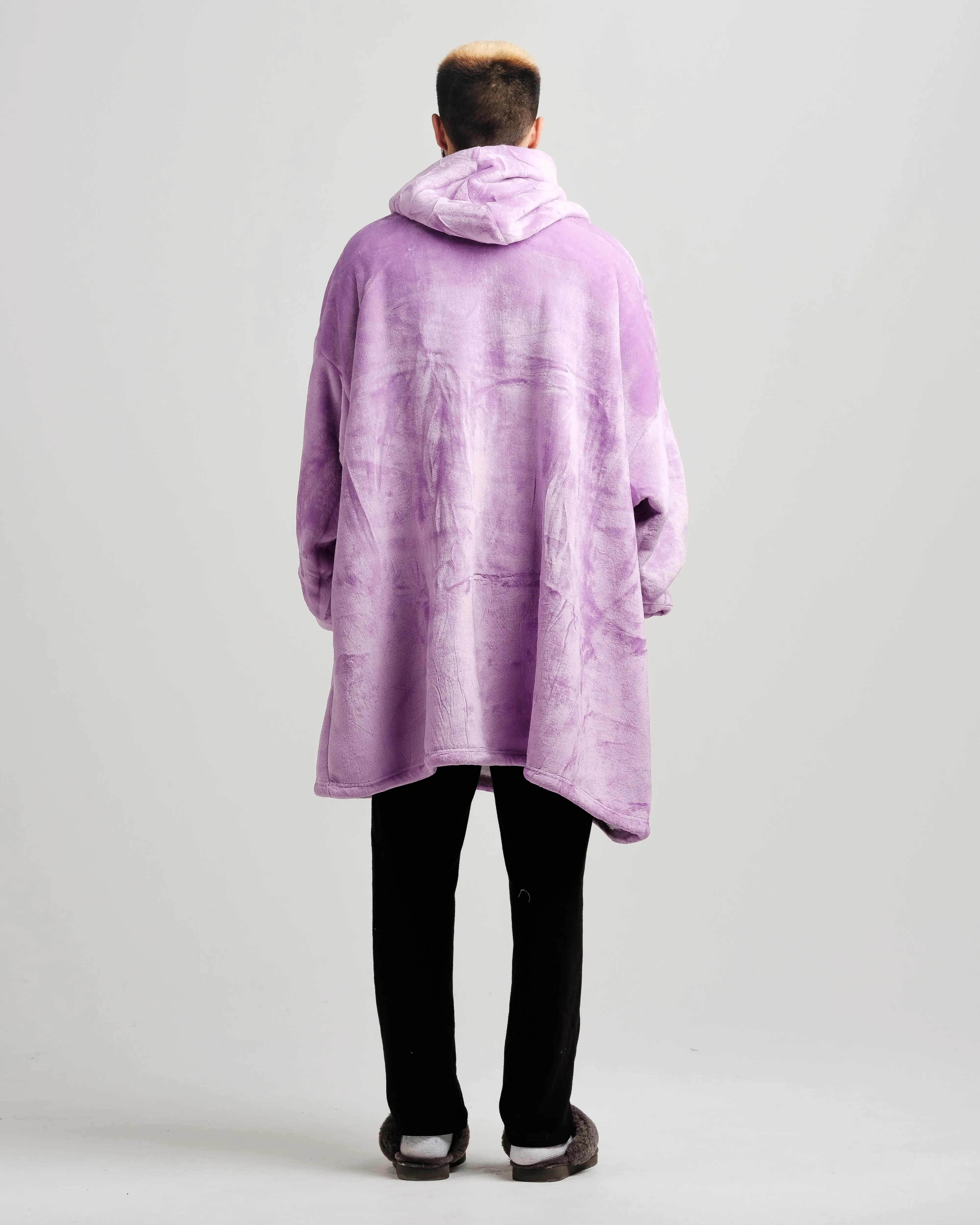 Oversized Hoodie Extra Thick Sherpa Fleece Lined Soft Blanket Hoodies UK Stock