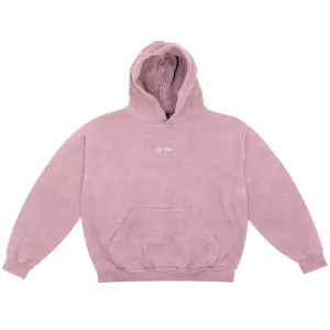 OVERSIZED LUX "SIMPLE" HOODIE - ROSÉ