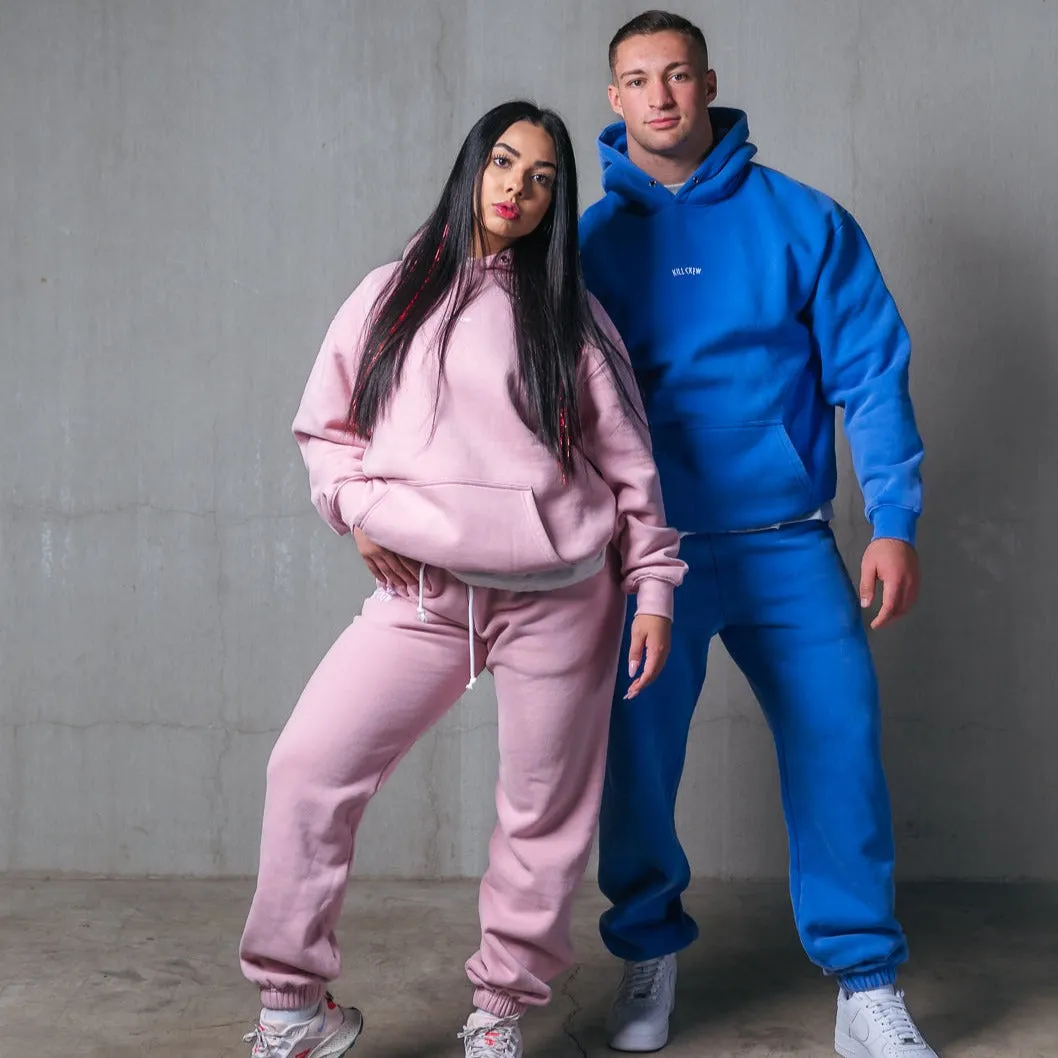 OVERSIZED LUX "SIMPLE" HOODIE - ROSÉ