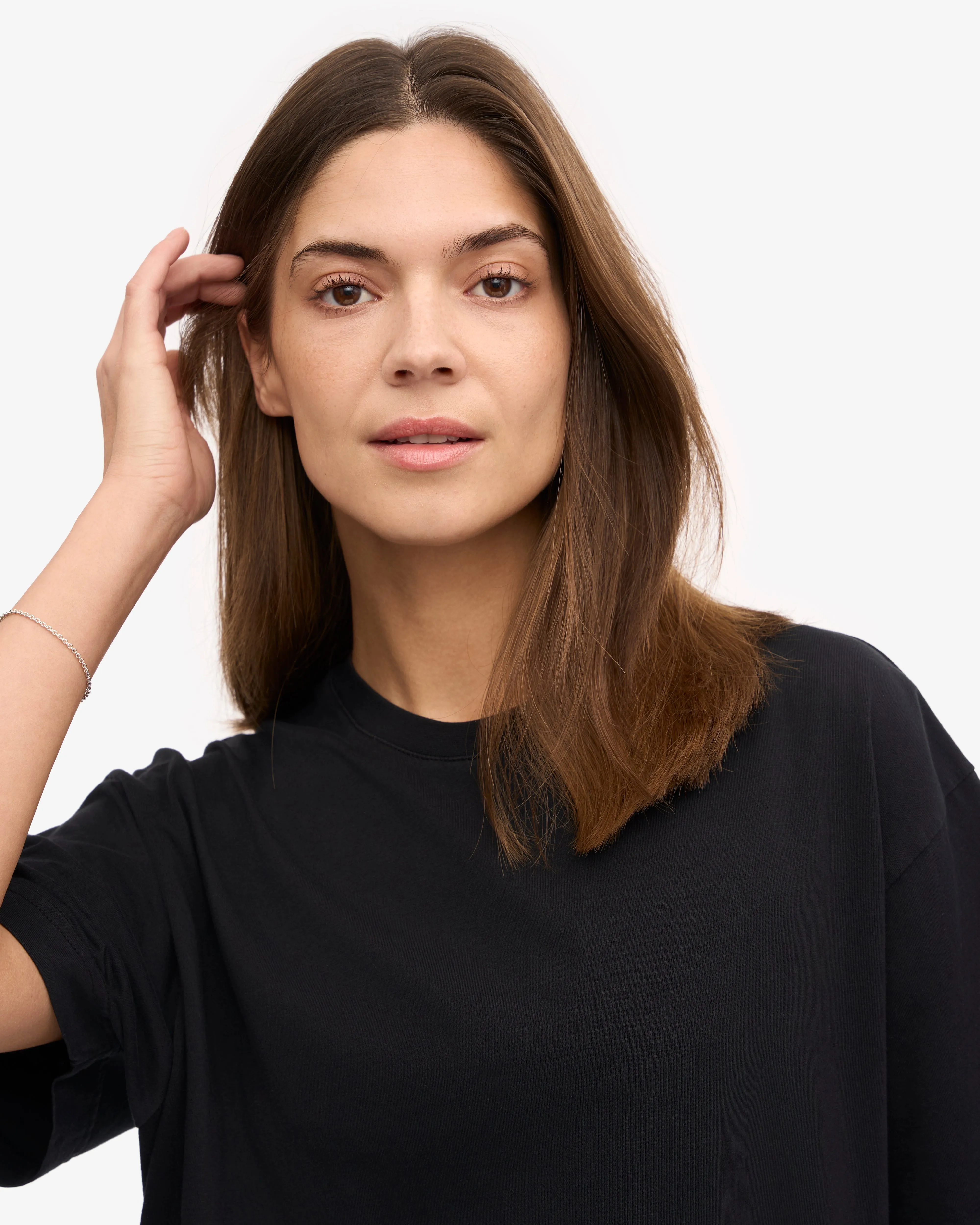 Oversized Organic T-Shirt - Deep Black