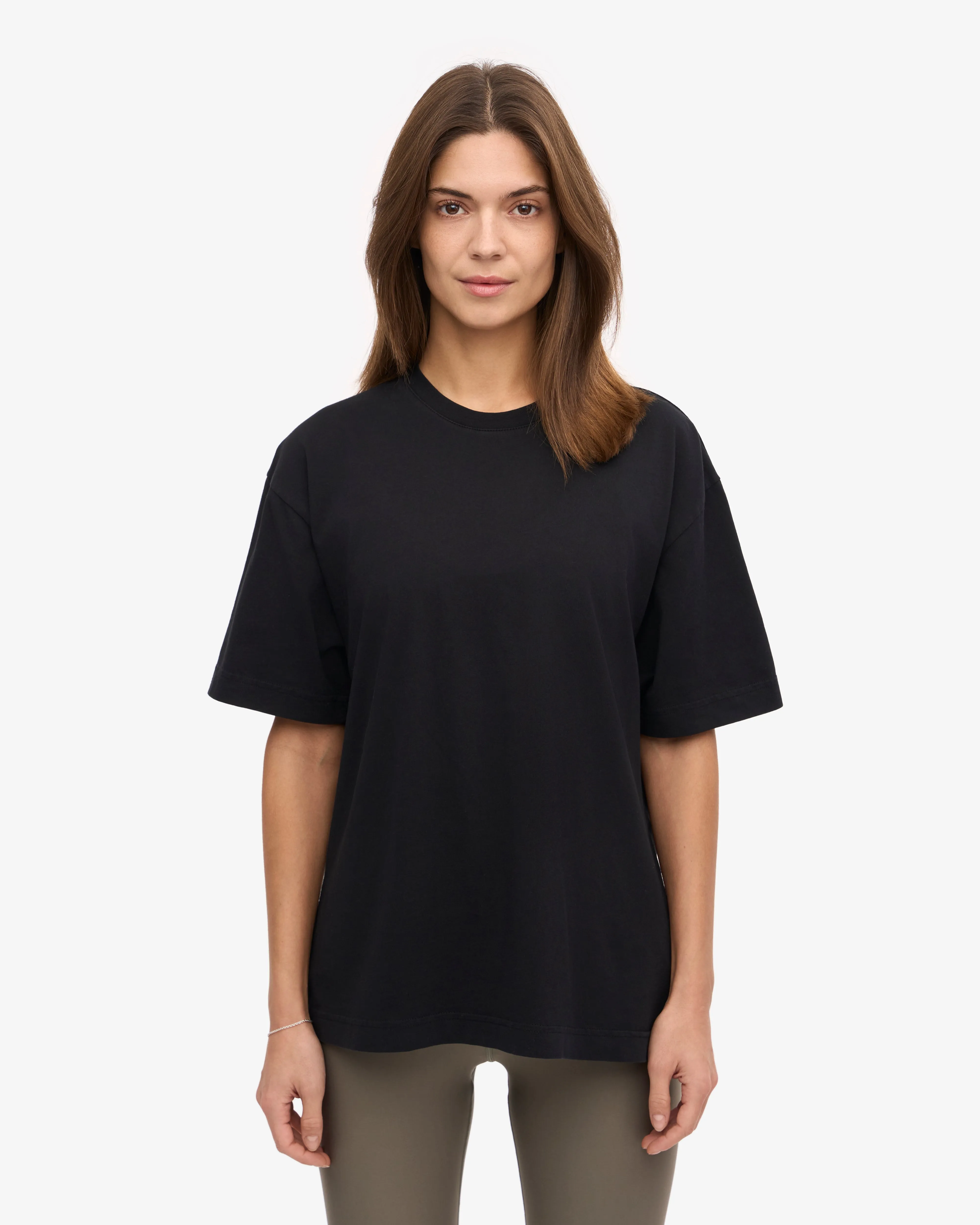Oversized Organic T-Shirt - Deep Black