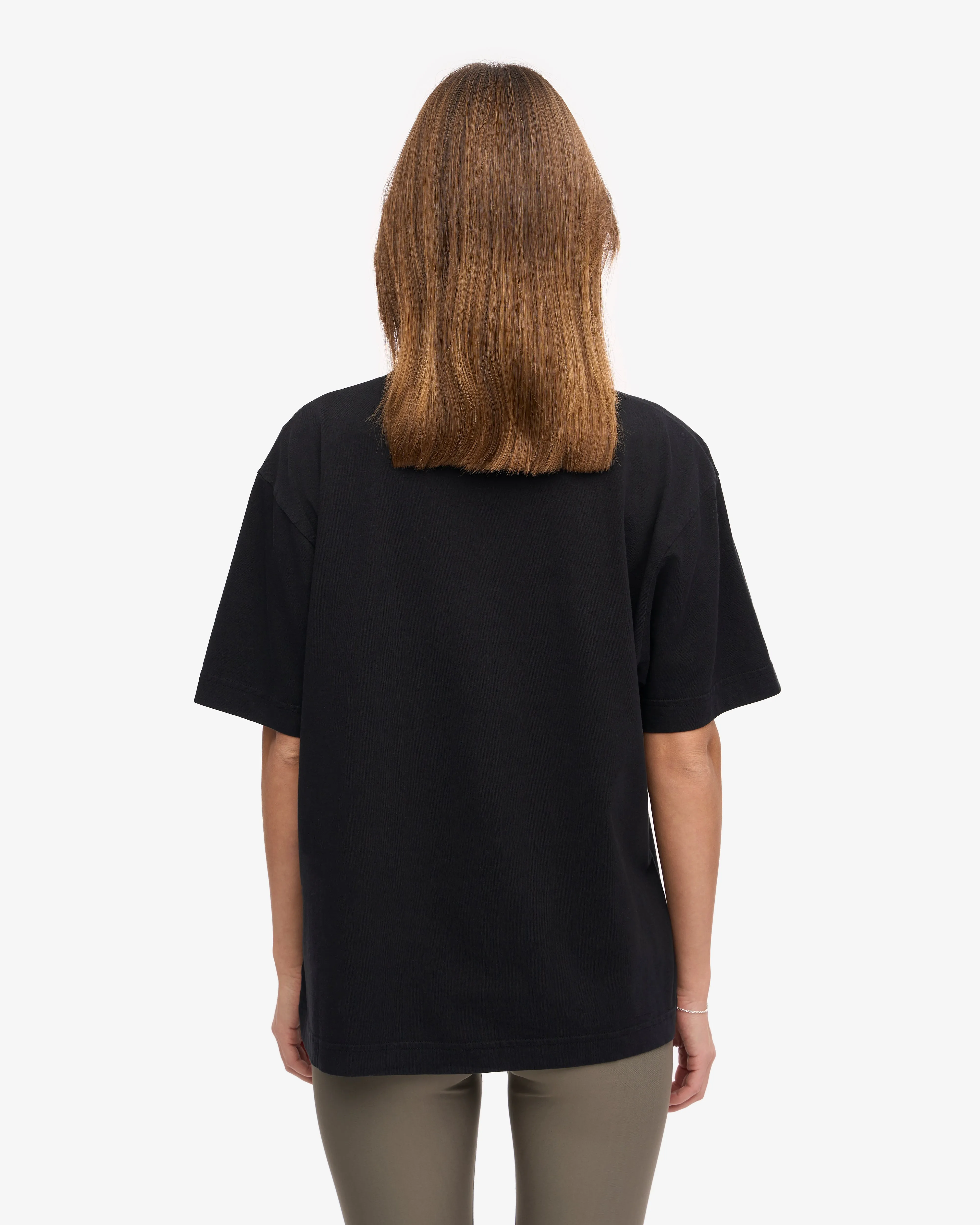 Oversized Organic T-Shirt - Deep Black