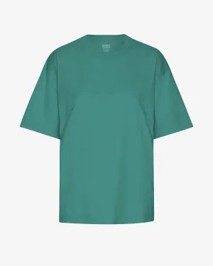 Oversized Organic T-Shirt - Pine Green
