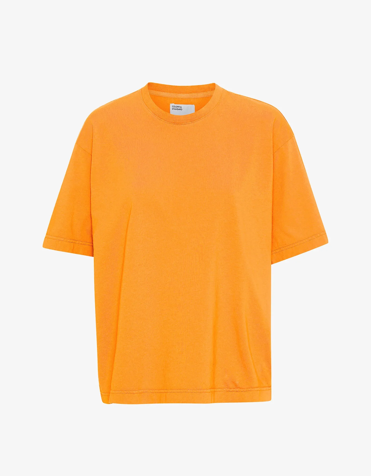 Oversized Organic T-Shirt - Sunny Orange