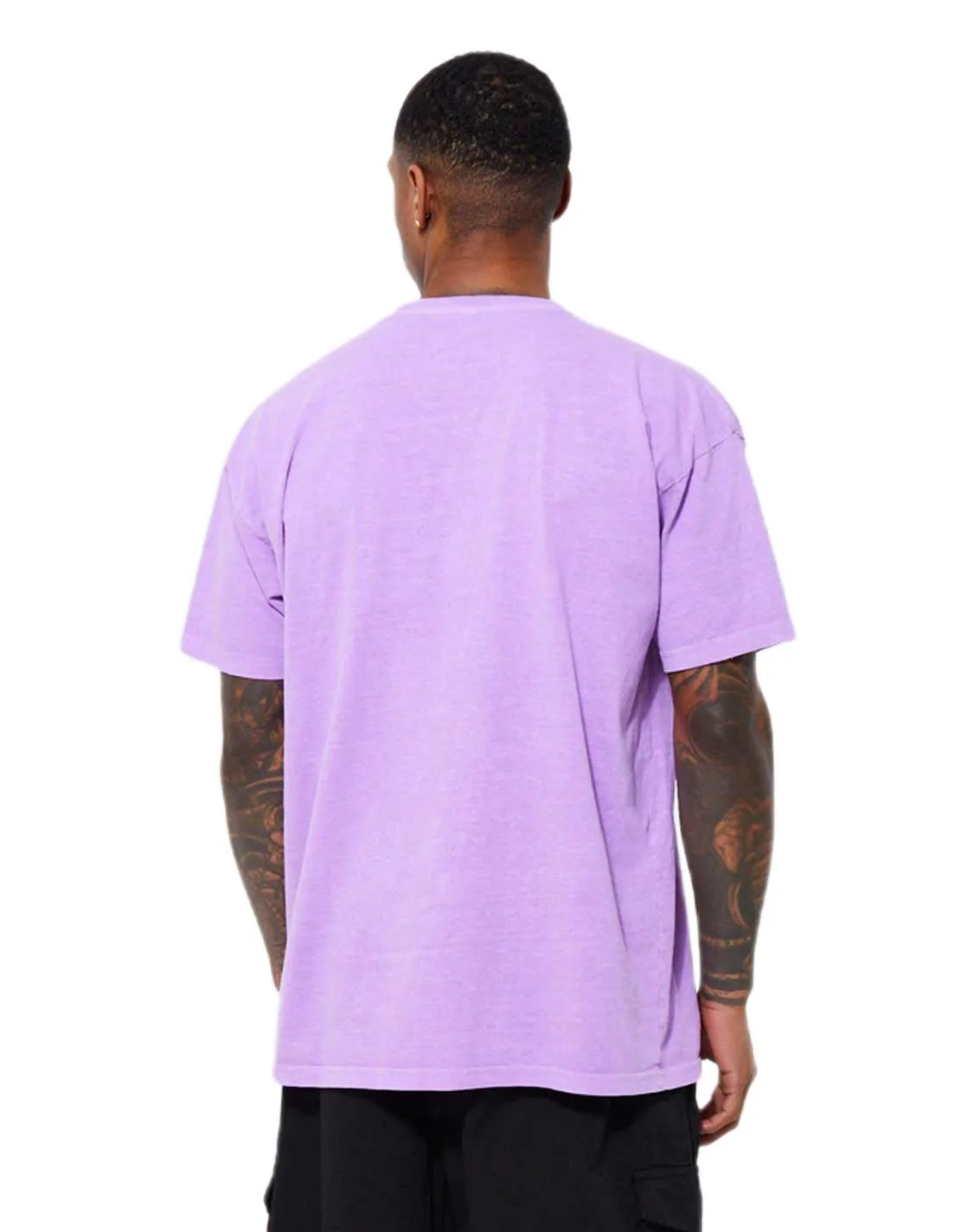 Oversized Overdye Worldwide Varsity T-shirt