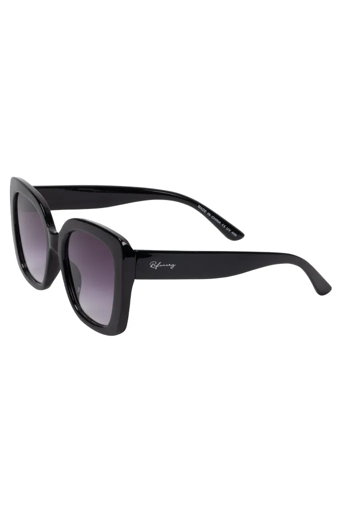 Oversized Sunglasses _ 154081 _ Black