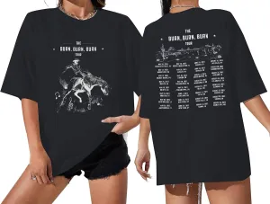 Oversized Tshirts for Women Graphic Tees Western Graphic Tee Vintage Loose Casual Short Sleeve Tops