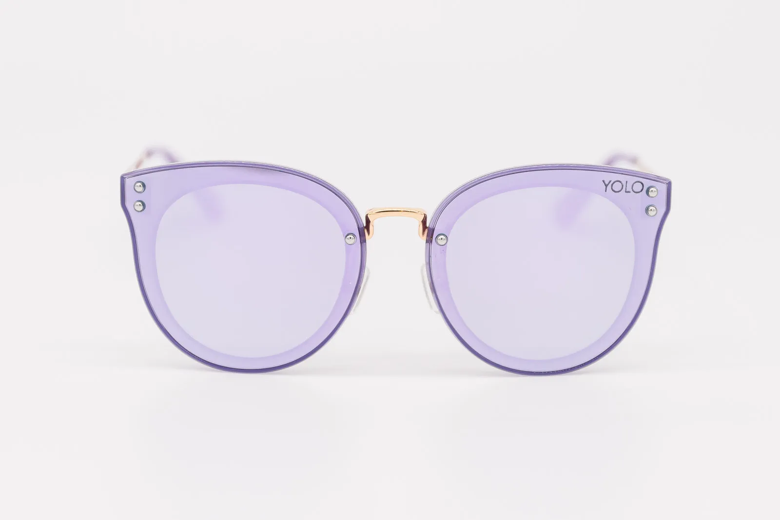 Oversized Women Round Cat Eye Fashion Sunglasses