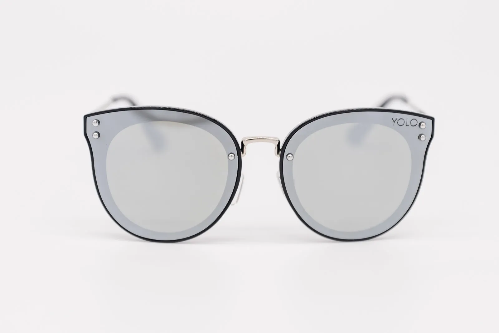 Oversized Women Round Cat Eye Fashion Sunglasses