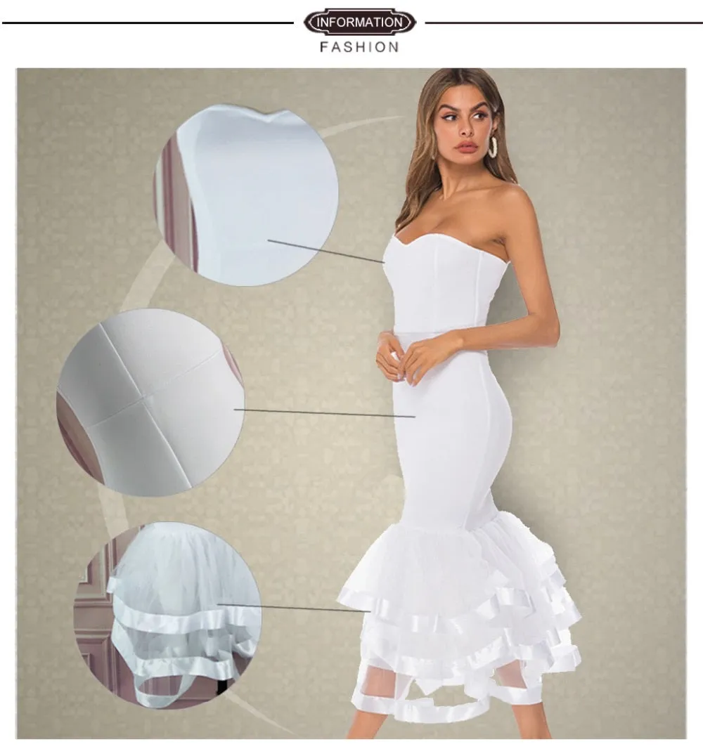 Party Tube Tops Wedding Off Shoulder Dress
