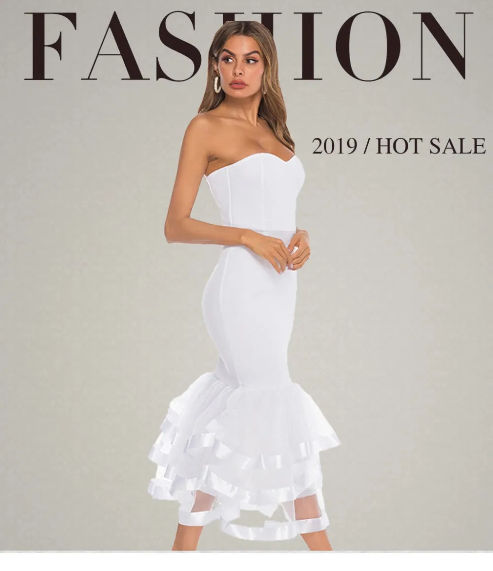 Party Tube Tops Wedding Off Shoulder Dress