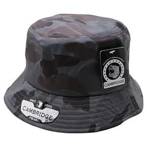 PB261 Pit Bull Cambridge Shiny Camo Bucket Hats [D.Grey]