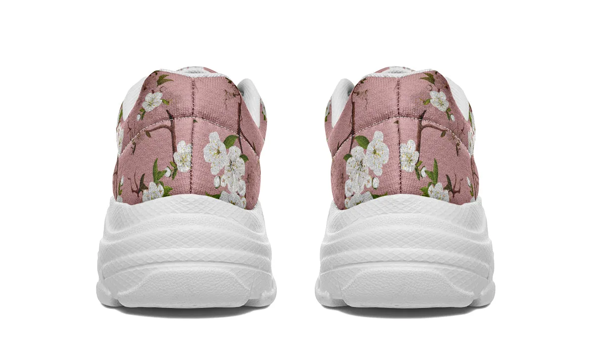 Peach Blossoms Chunky Sneakers