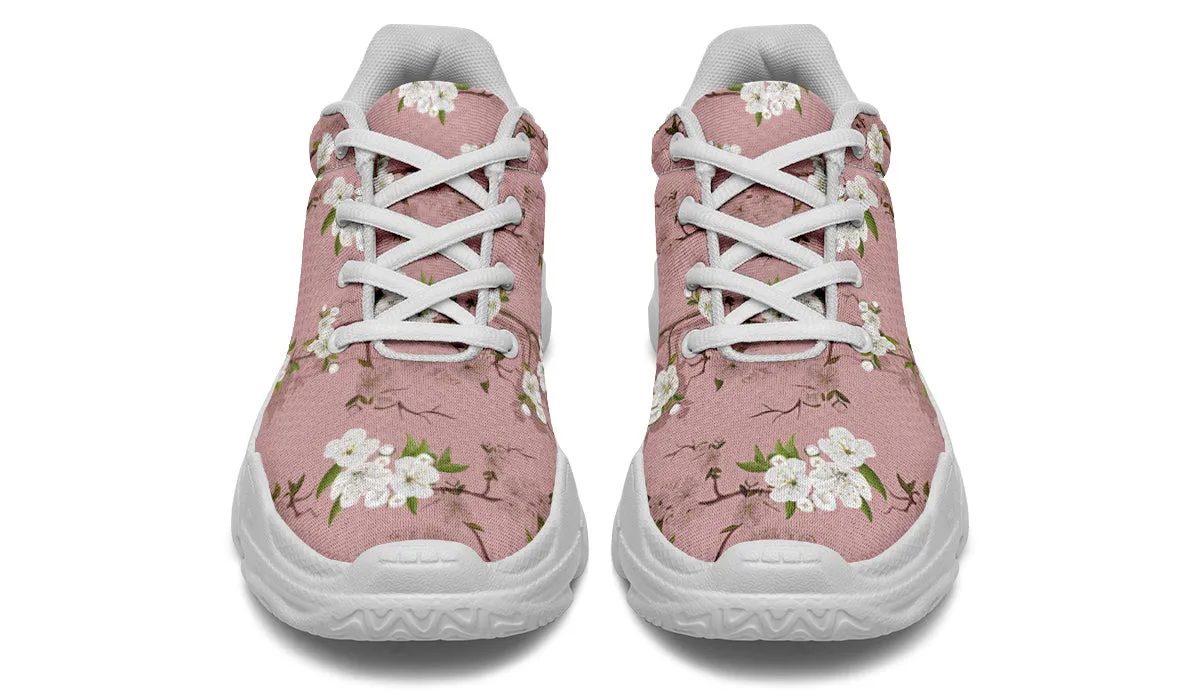 Peach Blossoms Chunky Sneakers