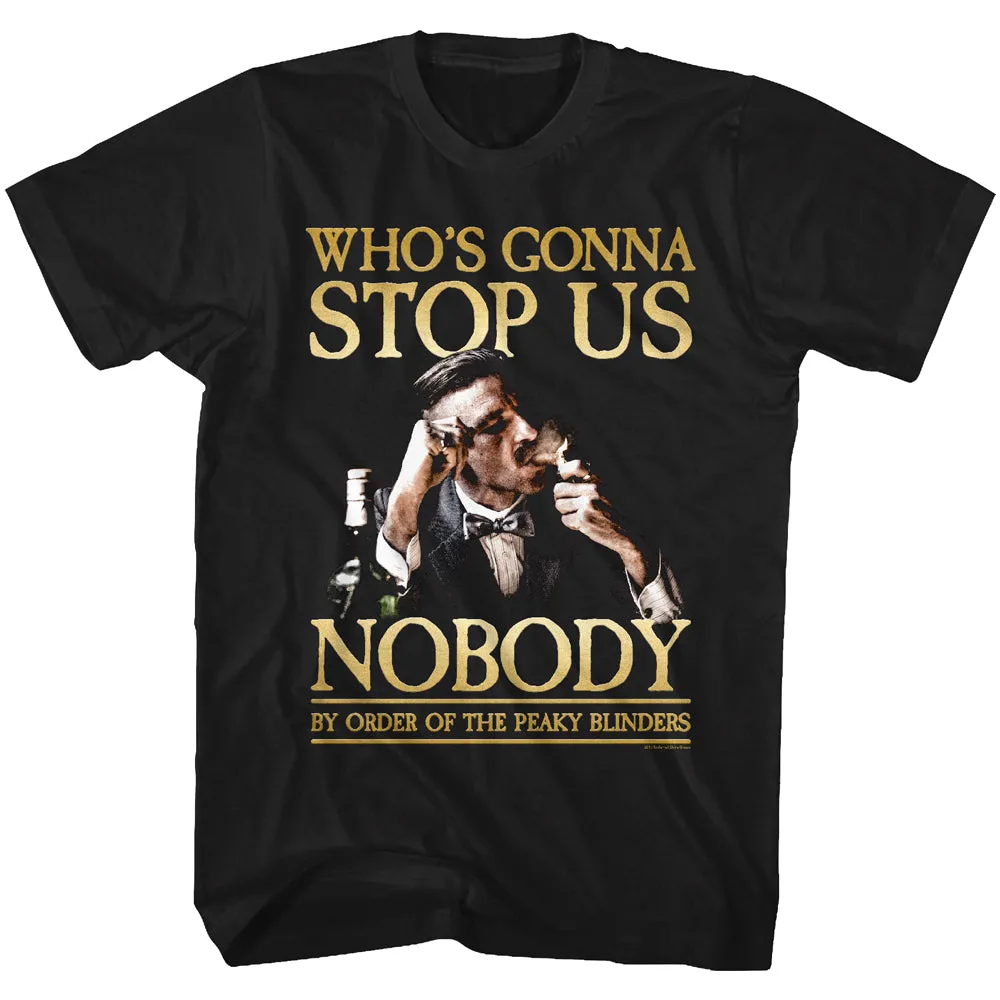 Peaky Blinders Who'S Gonna Stop Us Men's T-Shirt