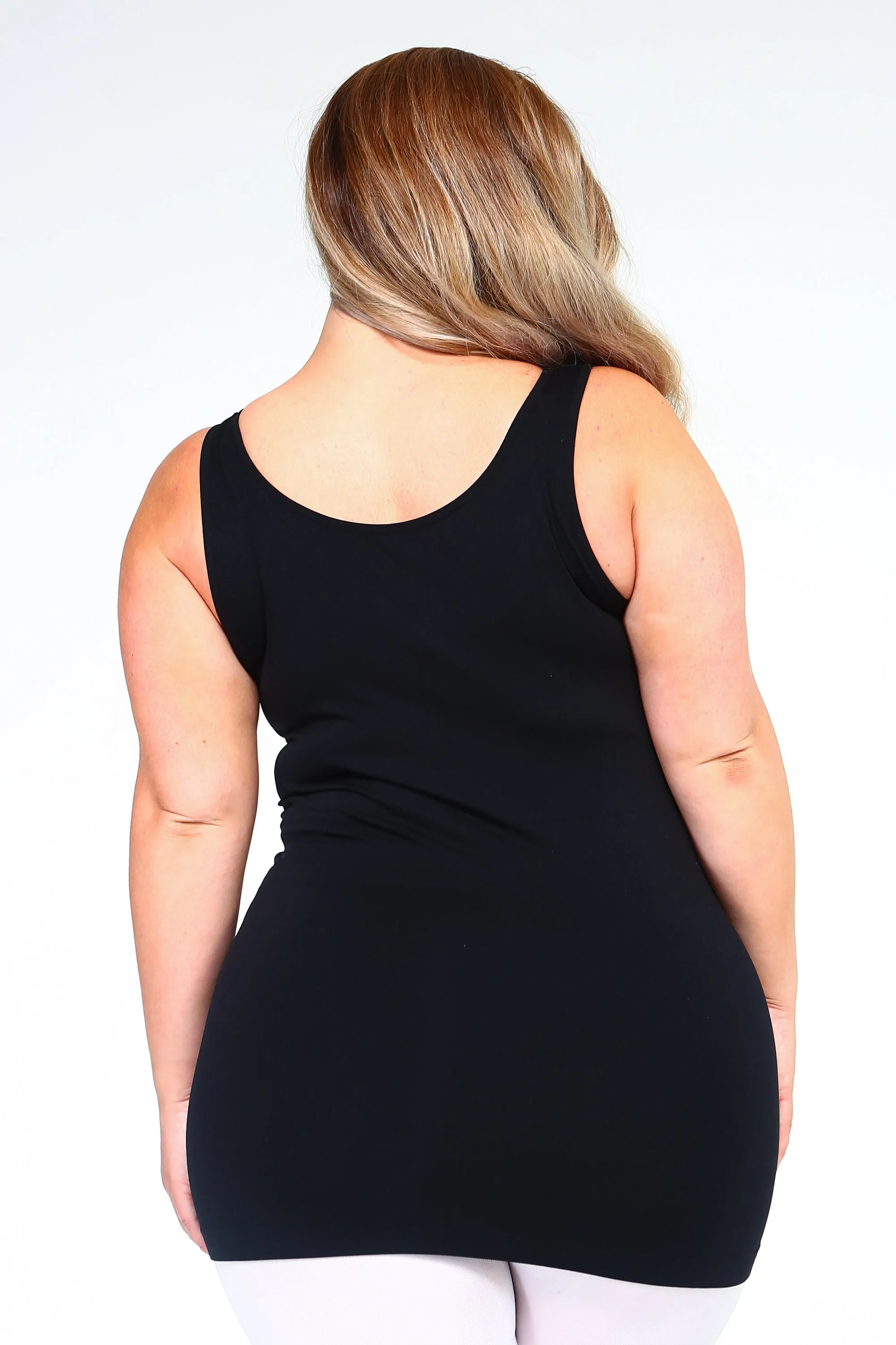 Plus Size Women's Seamless Tank Top