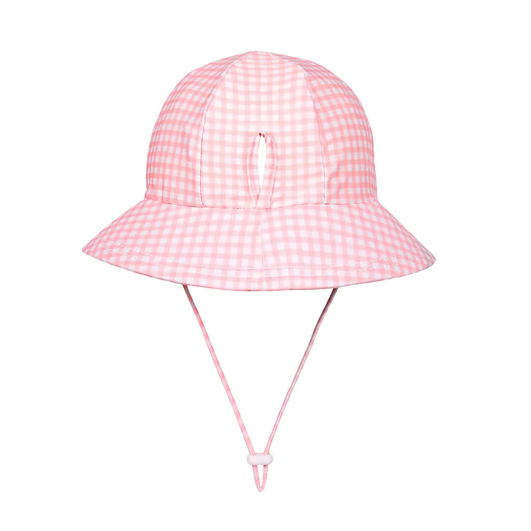 Ponytail Swim Bucket Beach Hat (Skipper)