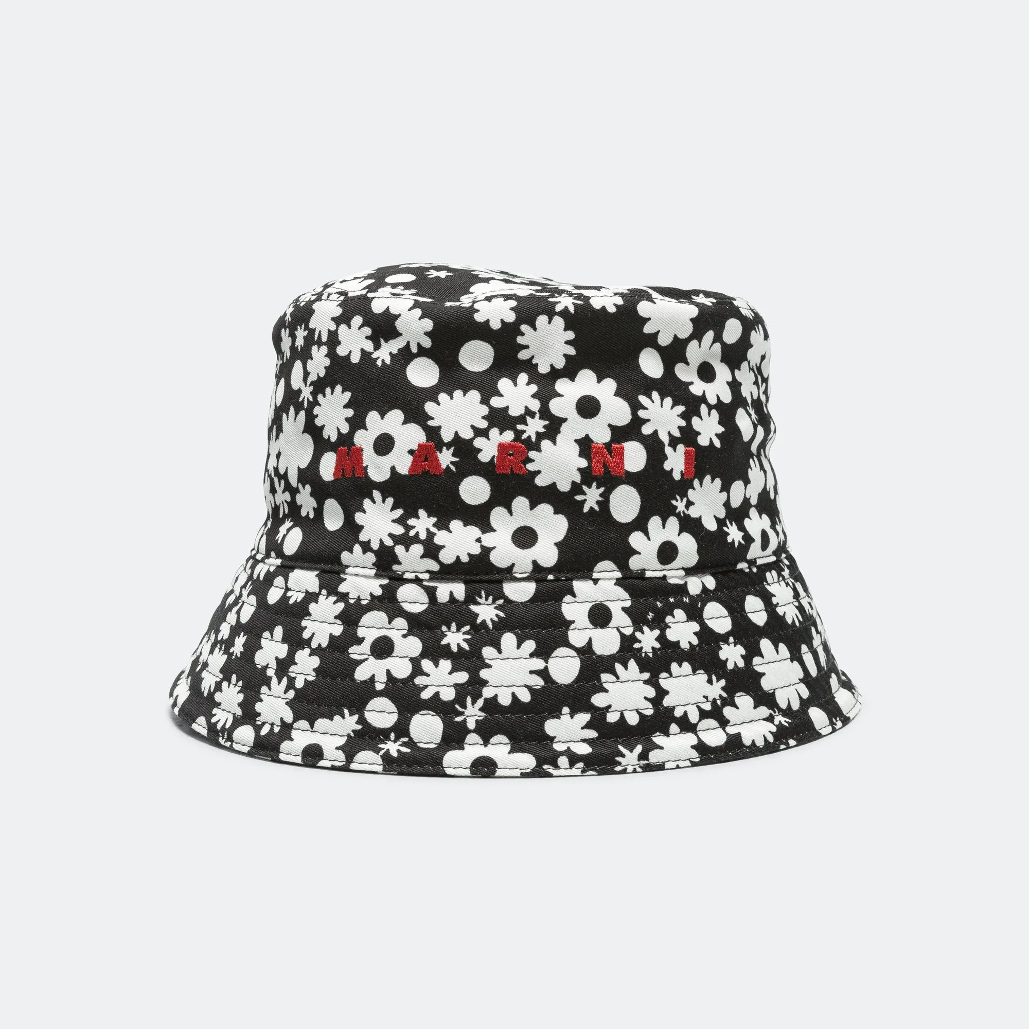 Pop Fields Cotton Twill Bucket Hat - Black