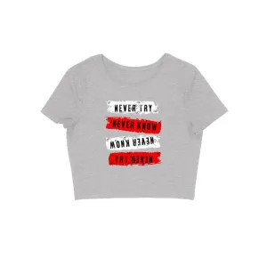 Printed Crop Top - CT00071