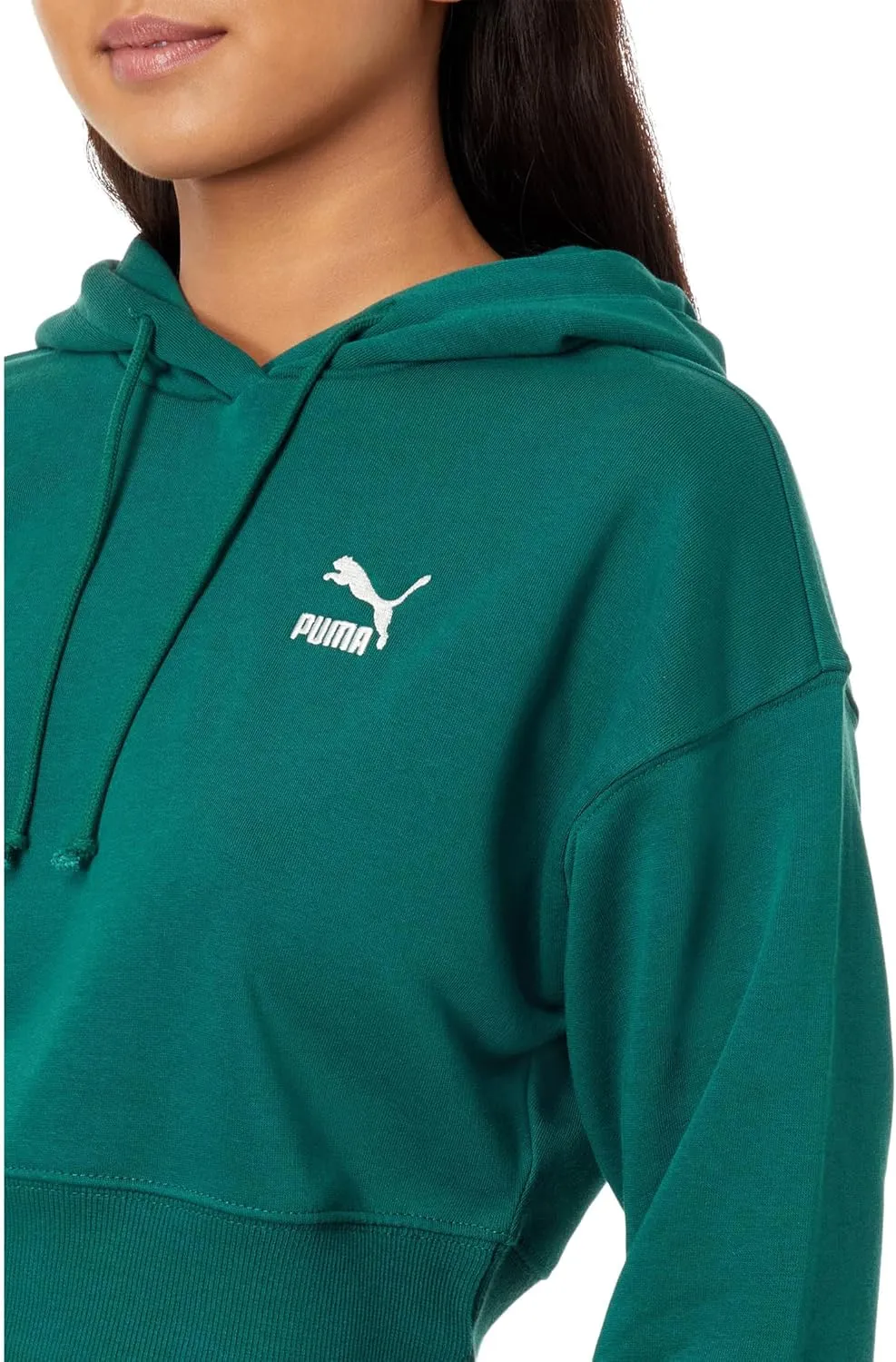 PUMA Classics Cropped Hoodie