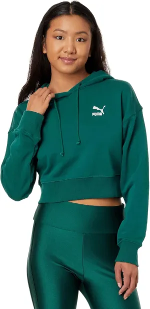 PUMA Classics Cropped Hoodie