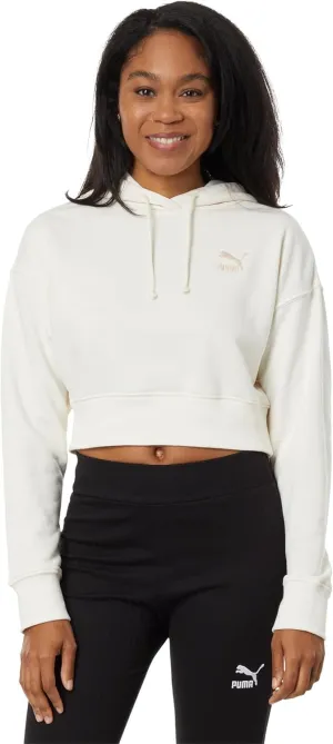 PUMA Classics Cropped Hoodie