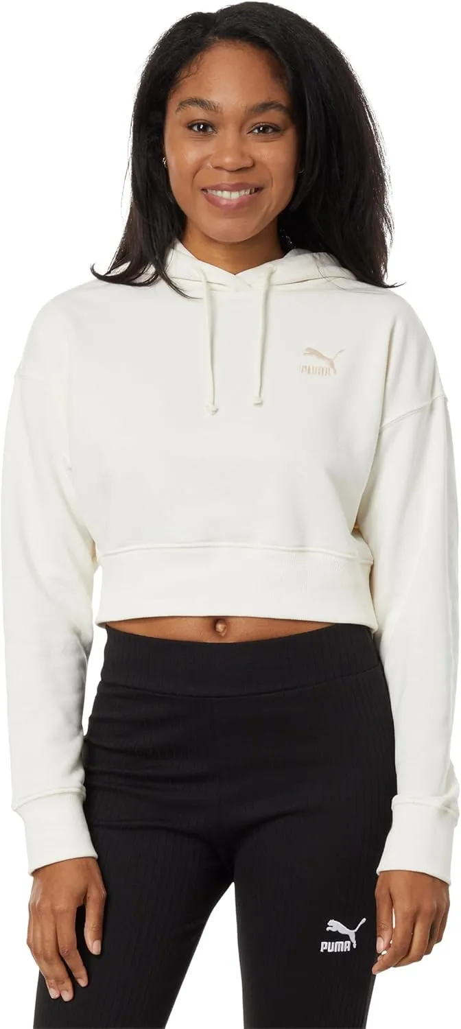 PUMA Classics Cropped Hoodie