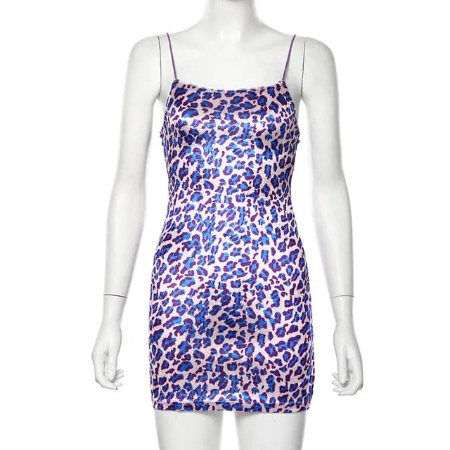 Purple Cheetah dress