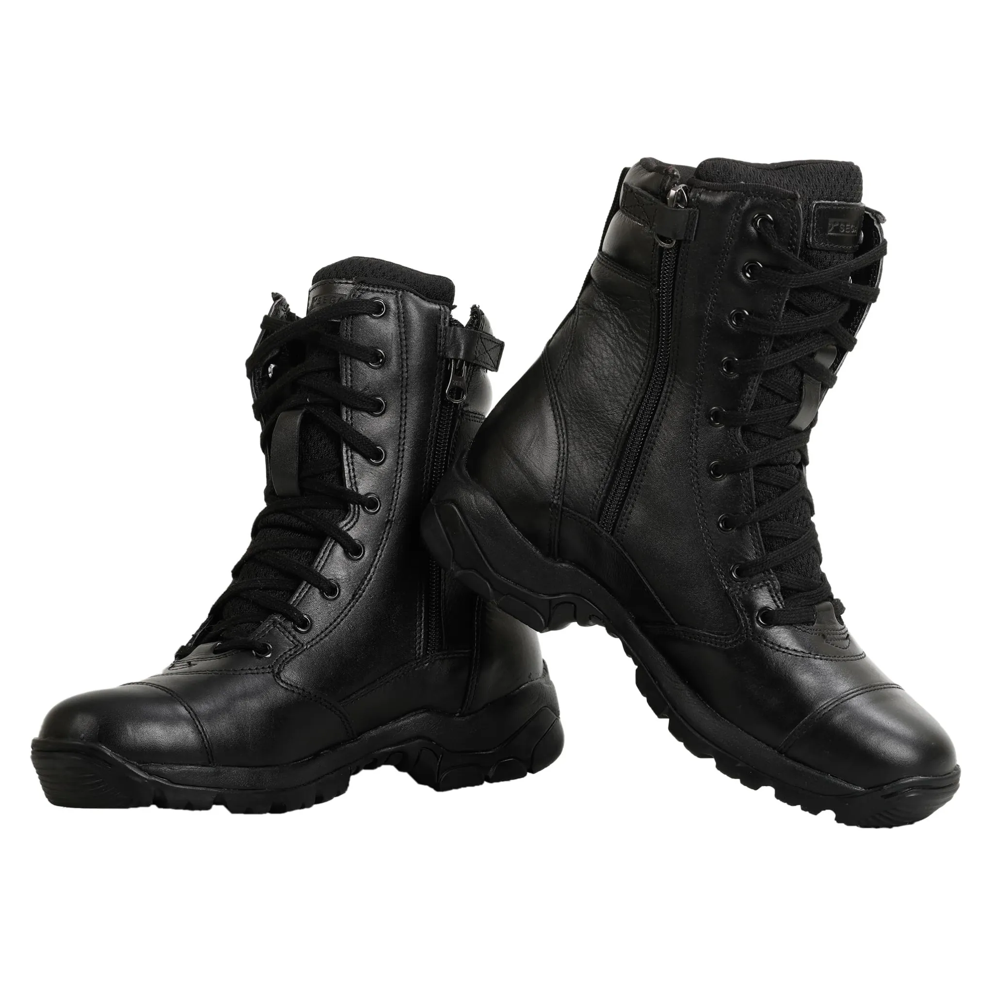 QUIVE Combat 3.O Pro Mid-Calf Leather Combat Boots