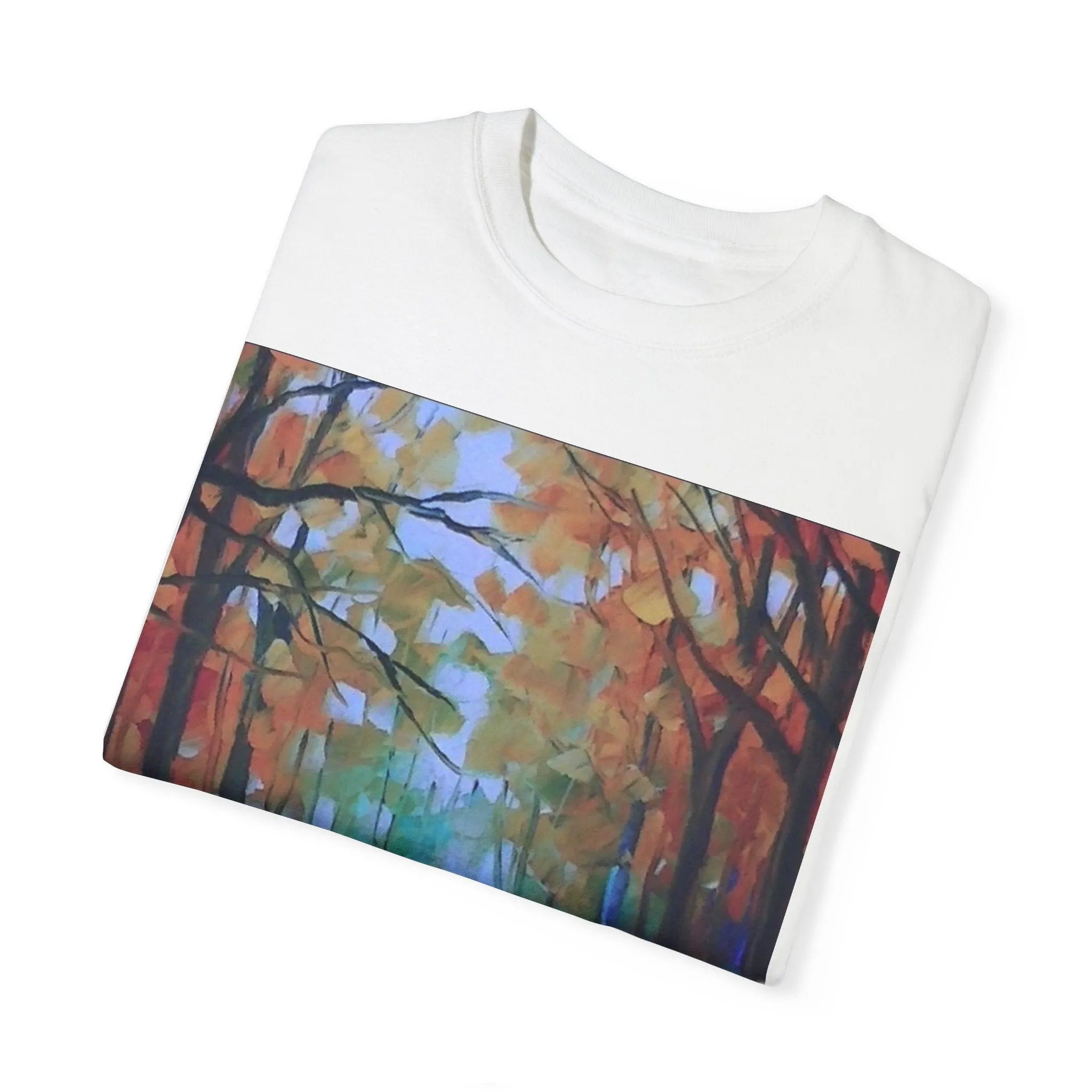 "A Walk in the Park" | Unisex Garment-Dyed T-shirt