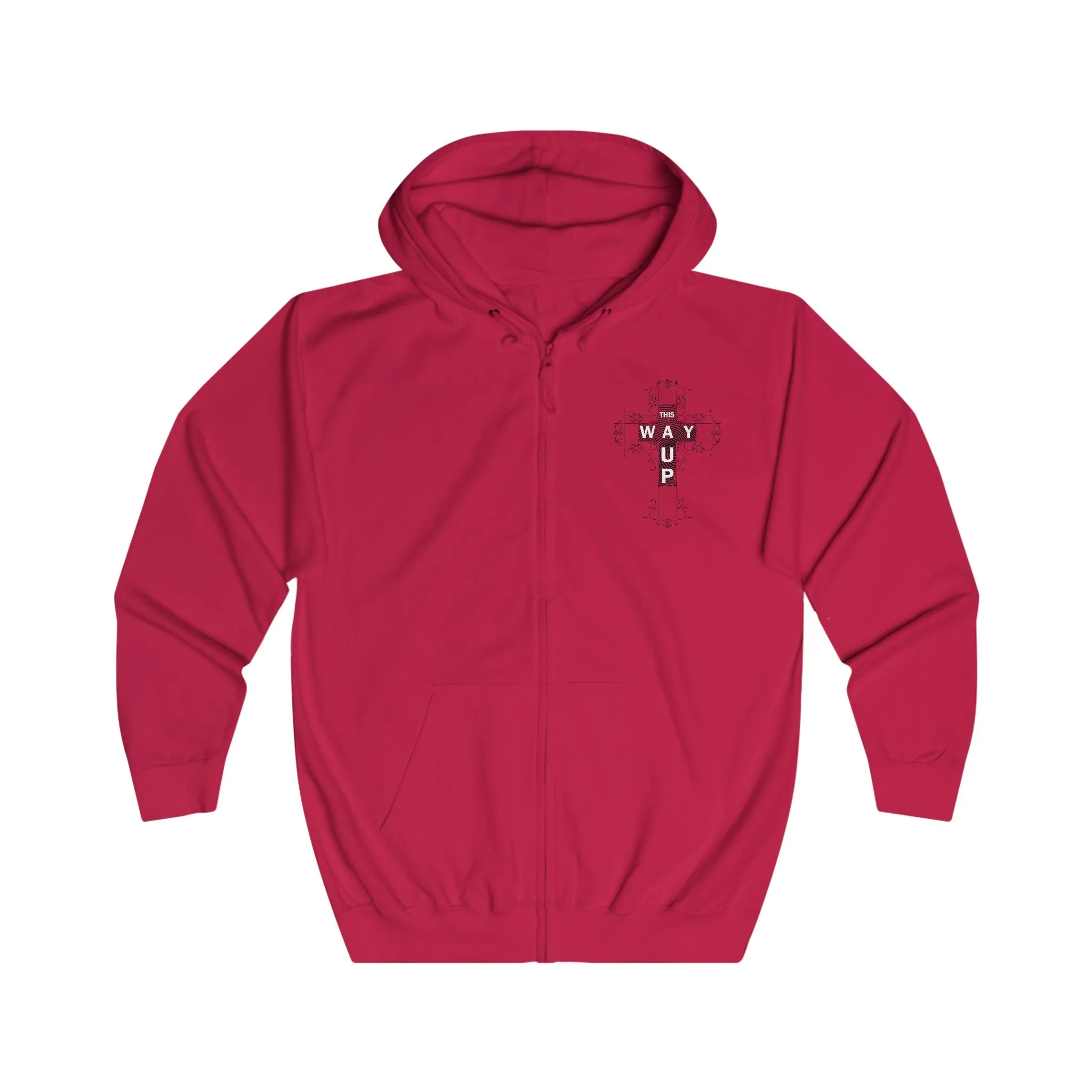 "READ DA BIBLE!" Unisex Full Zip Hoodie