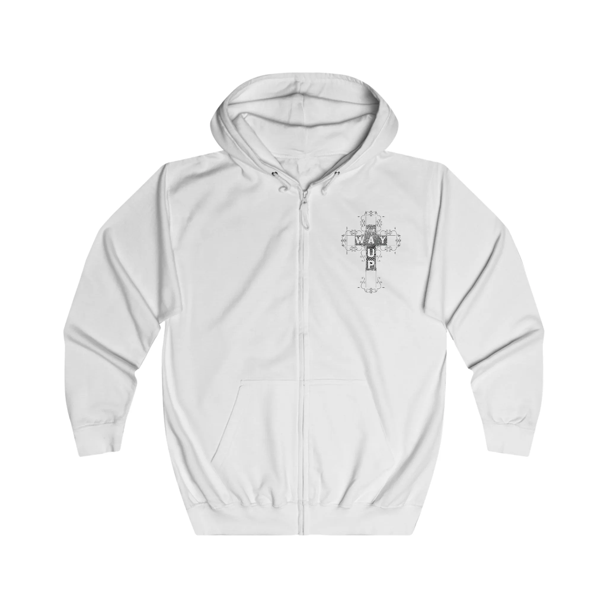"READ DA BIBLE!" Unisex Full Zip Hoodie