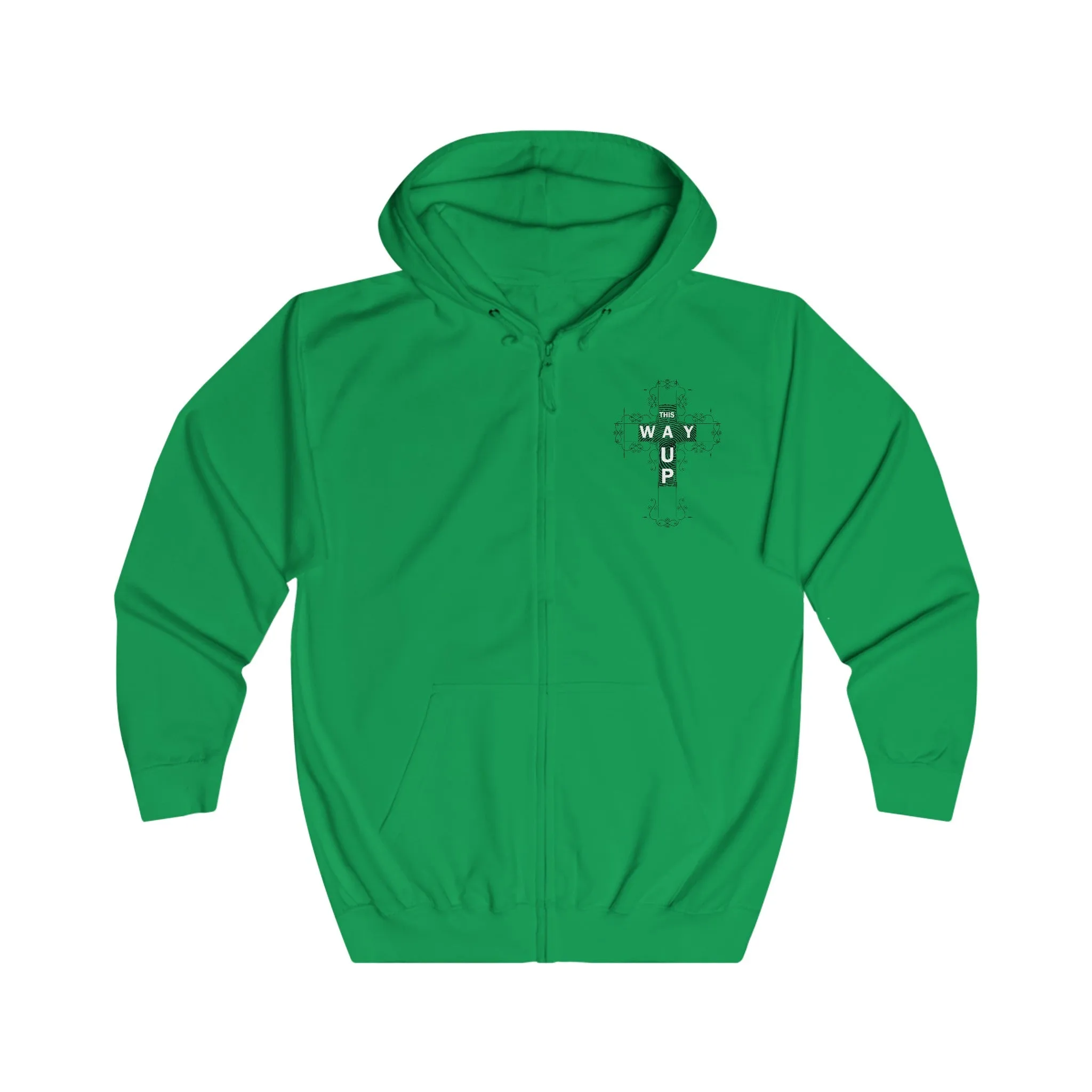 "READ DA BIBLE!" Unisex Full Zip Hoodie
