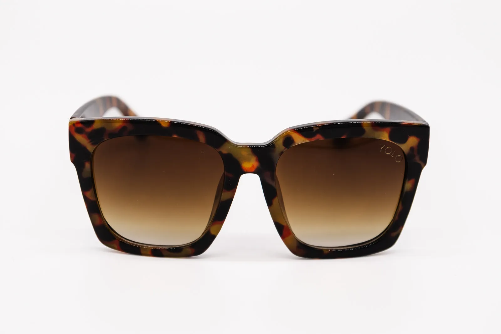 "Tootsie" Oversized Framed Square Fashion Sunglasses