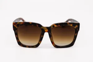 "Tootsie" Oversized Framed Square Fashion Sunglasses
