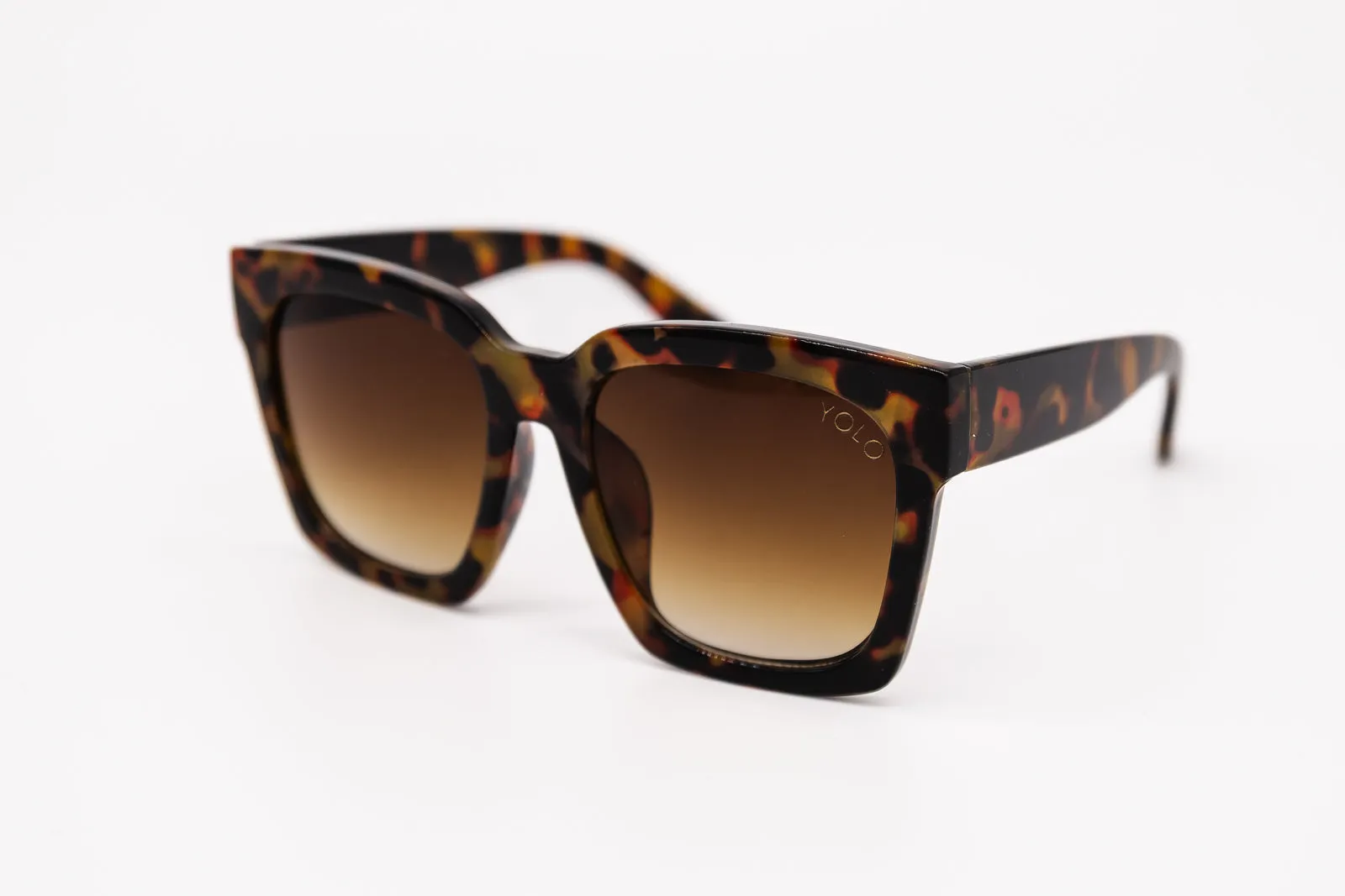 "Tootsie" Oversized Framed Square Fashion Sunglasses
