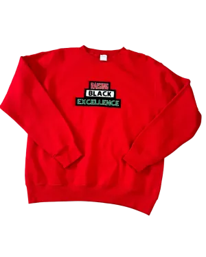 Raising Black Excellence Hoodie with Patch