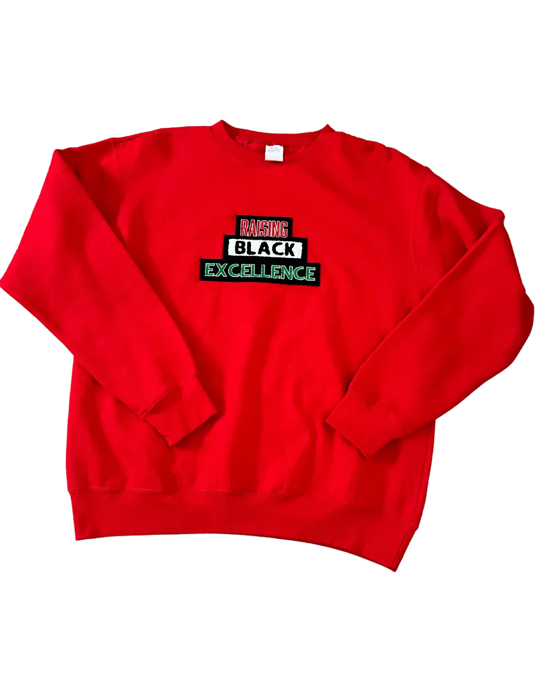 Raising Black Excellence Hoodie with Patch