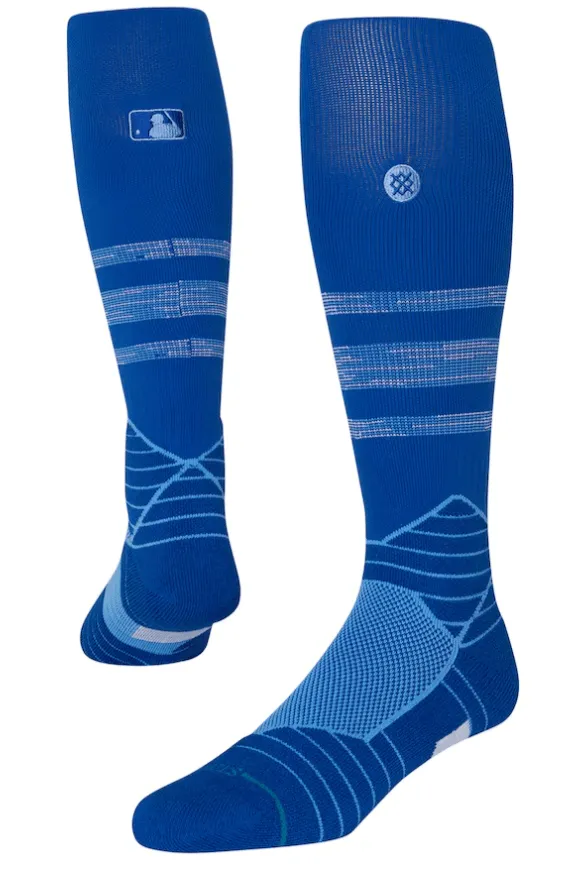 Rays MLB Men's Stance Blue 2024 Father's Day Baseball Socks