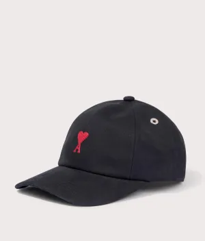 Red Ami De Couer Embroidery Cap